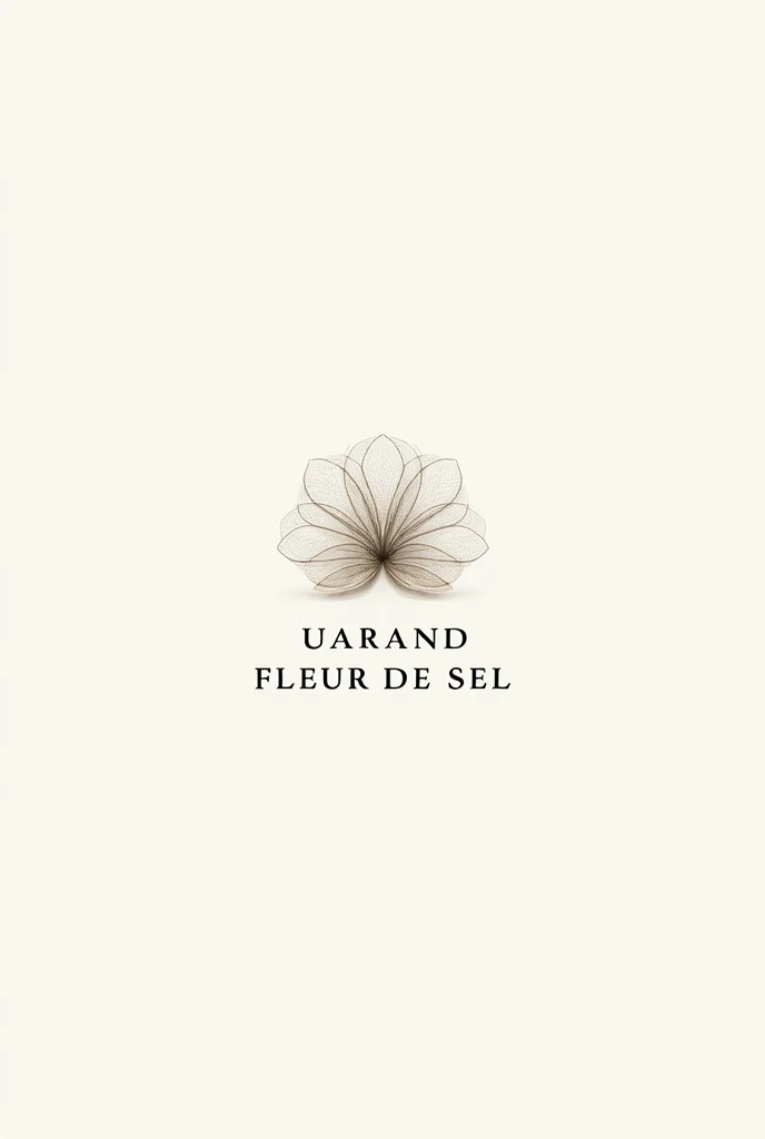 A logo for the Guérande fleur de sel trade