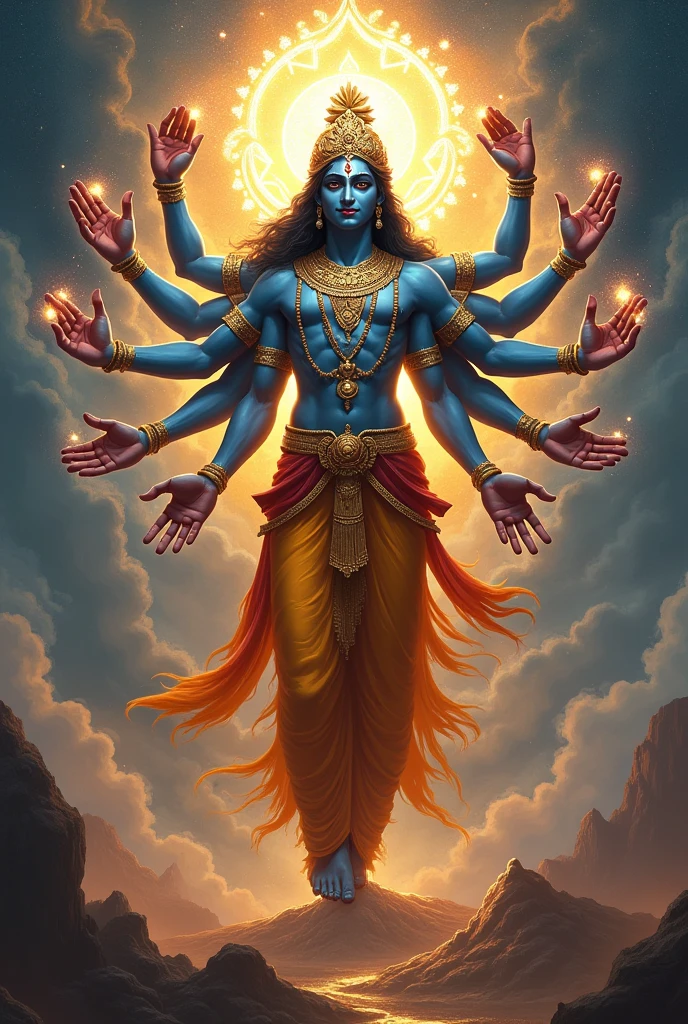 Krishna virat roop