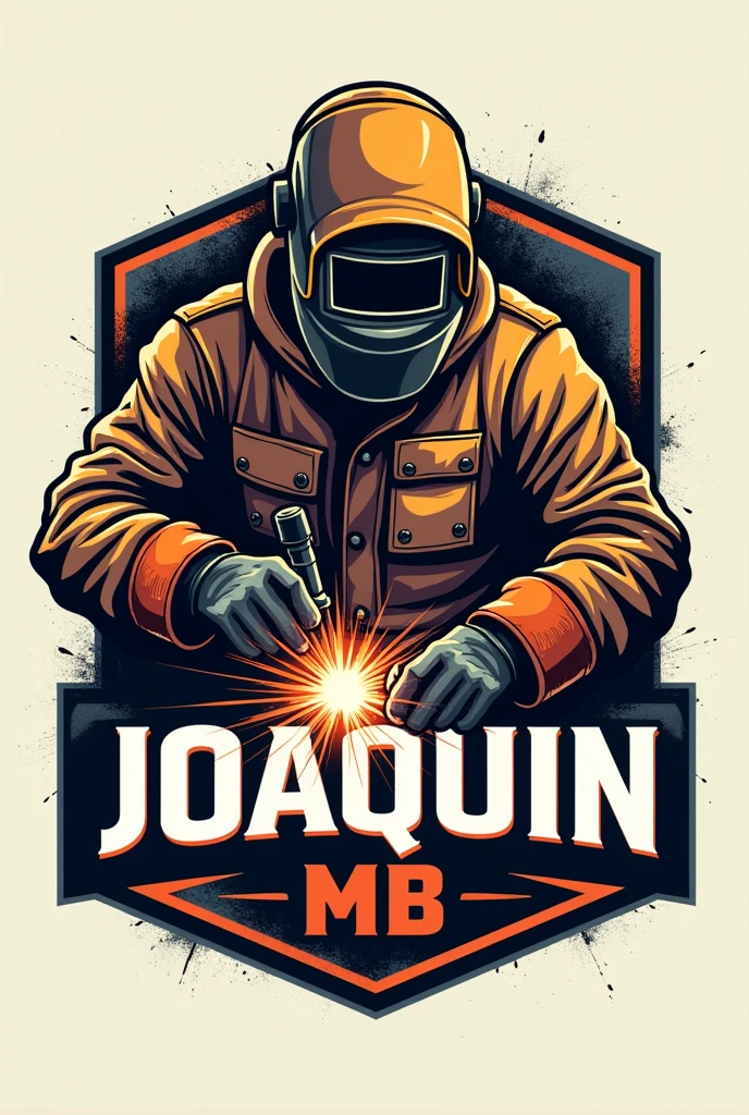 Welder logo with the name Joaquin MB