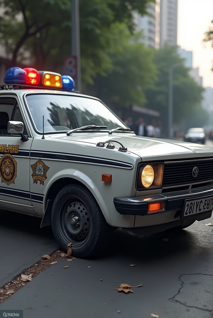 Pakistani Mehran Car with Police style