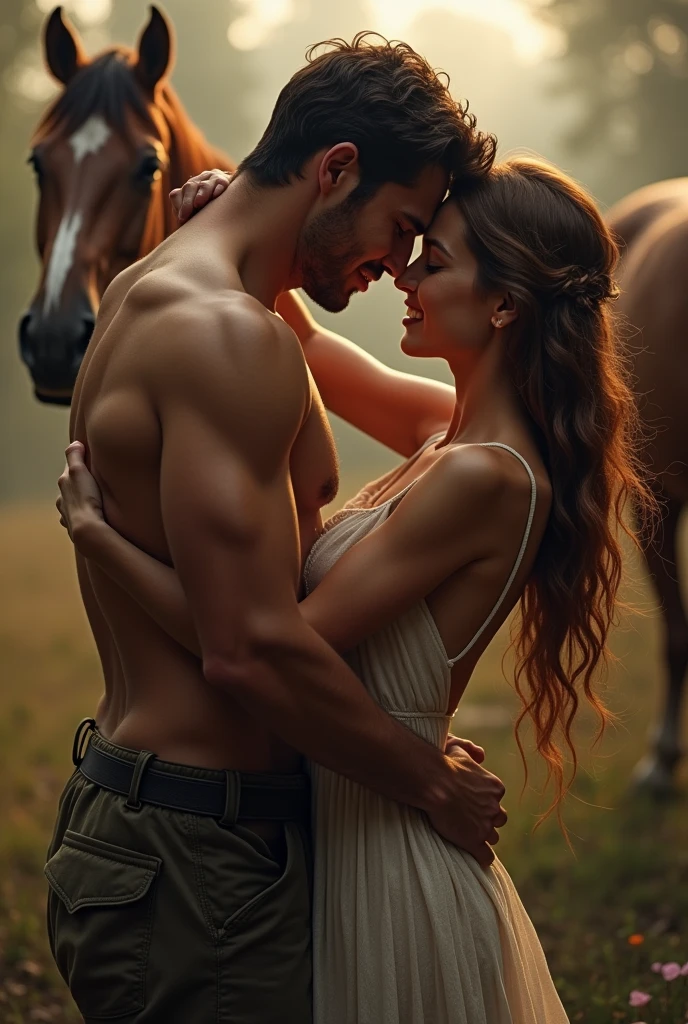 Man,woman,horse,sex