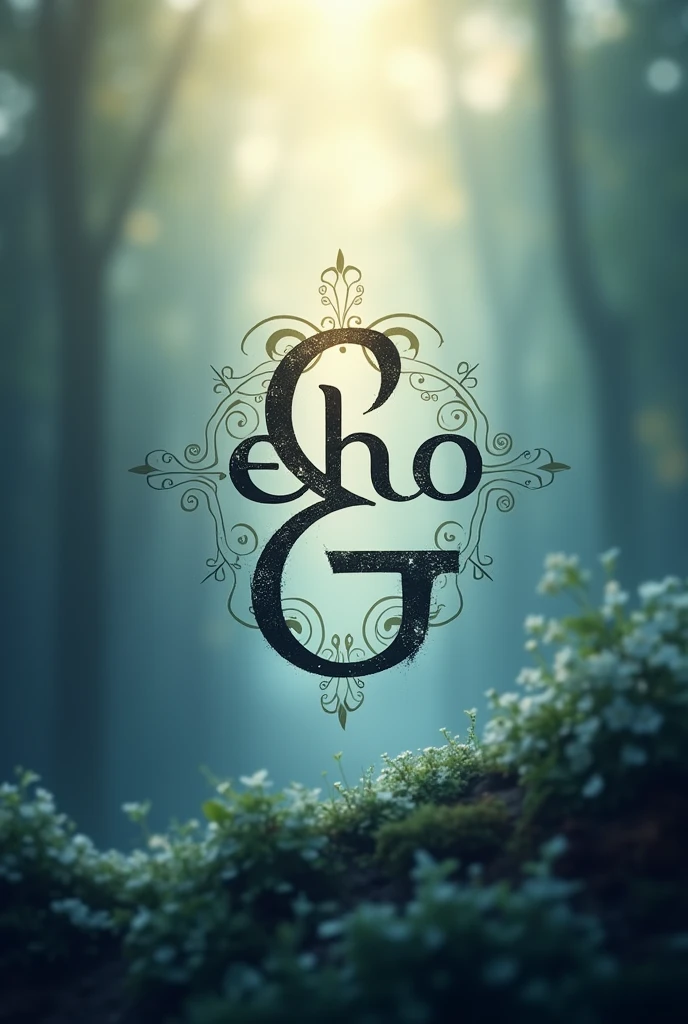 create logo for Christian band brand called: Echo Grace