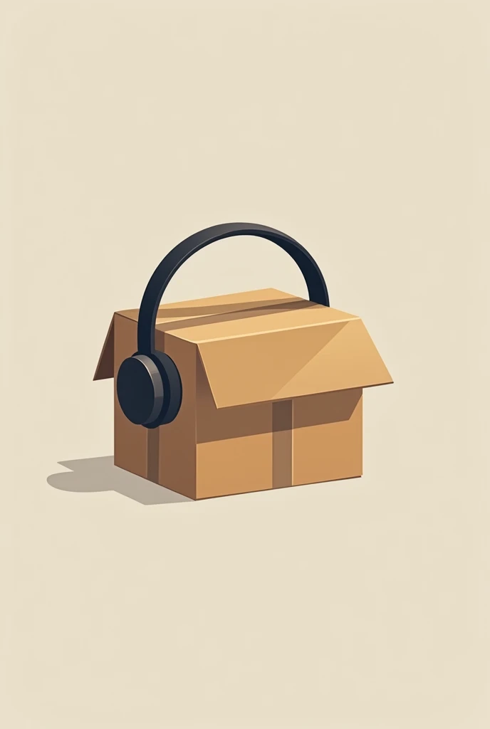 logo kardus pakai headset