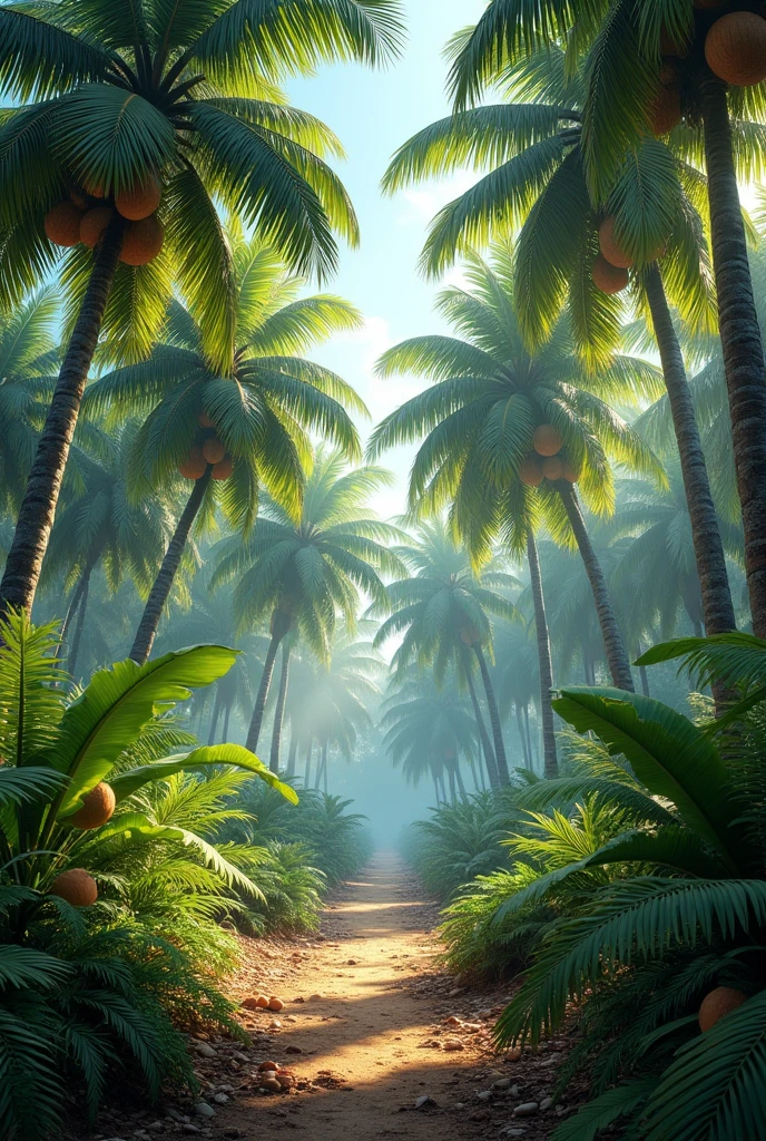 Coconut forest
