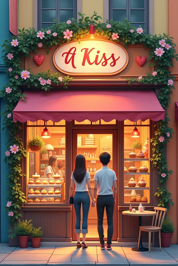 [please emphasize the name of the business named A KISS
