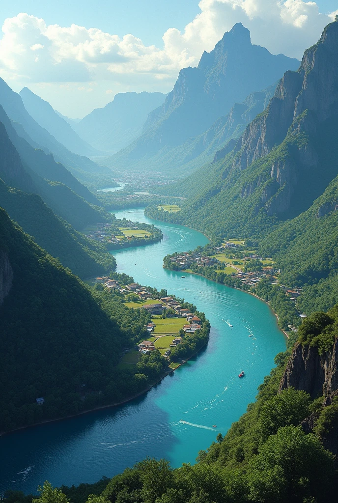 The Pacific Region is crossed by numerous mighty rivers that descend from the Western Cordillera towards the Pacific Ocean.. The main rivers are the San Juan, Atrato and Baudó, which are crucial for both the transport and the economy of the region. These rivers not only nourish biodiversity, but are also part of the daily life of communities, being used for economic activities and as communication routes.