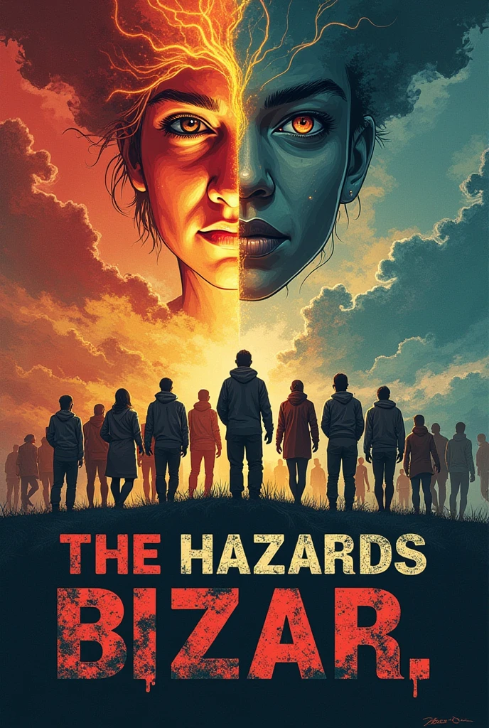 Poster slogan about different hazards