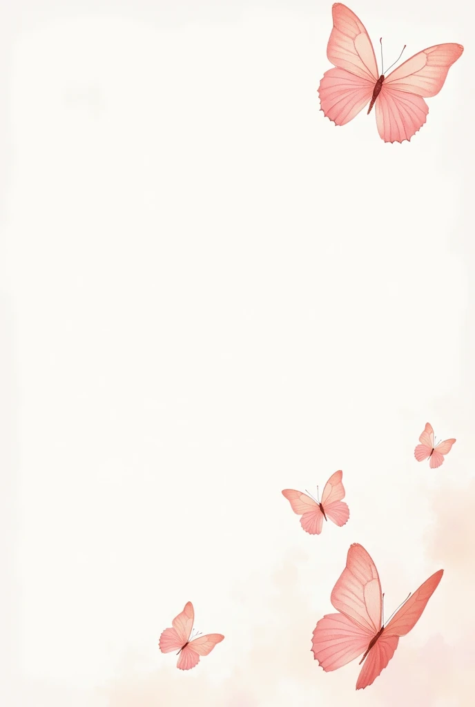  shower invitation for girls,with butterflies,it must be very chic and simple