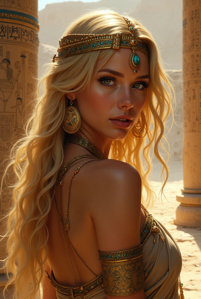  blonde from ancient Egypt 