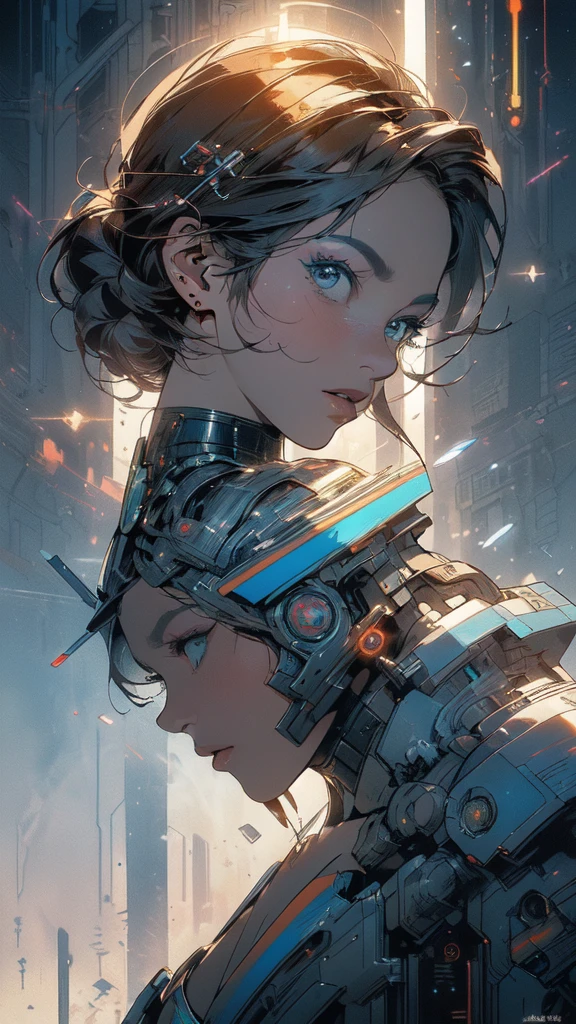 (((masterpiece, highest quality))),(((solo:1.2))),(((1girl:1.2))),32k wallpaper, very detailed, poster, vintage science fiction,(((((geometric cinematic movie poster))))), ((((bauhaus)))),(((abstract))),((((mid century modern)))),(((((portfolio))))),(((((Close-up))))),(((((bust up))))),((((more various angle)))),(((highlight))),(((complete. detailed face))),(((Extremely talented))),(((most complecated machine))),(((Overall colorfully))),((((((Absolutely simple background)))))),(((((detailed futuristic machine))))),(((Cleavage))),(((marvel super heroes))),(((rainbow color scheme))),(((Very detailed UI))),(((So many meters))),(((Perpetual Motion Machine))),(((Mouth wide open, expression of shock))),(((dynamic angle)))