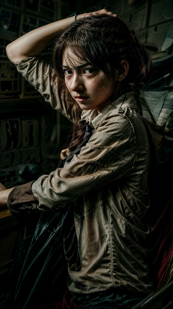 1girl, elm, Drifters, アニメ