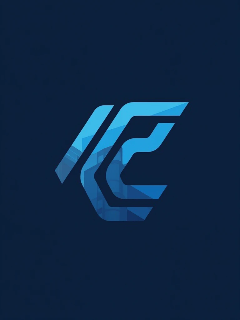"Design a logo for a construction and renovation company named 'Casabranca' that embodies dynamism, modernity, and technical precision. Incorporate the company name with sleek, angular lines to suggest movement and progress, using a modern color palette of bold blues and grays. Integrate abstract shapes or elements representing tools or structures to highlight technical expertise. The overall design should be clean, contemporary, and convey reliability and innovation