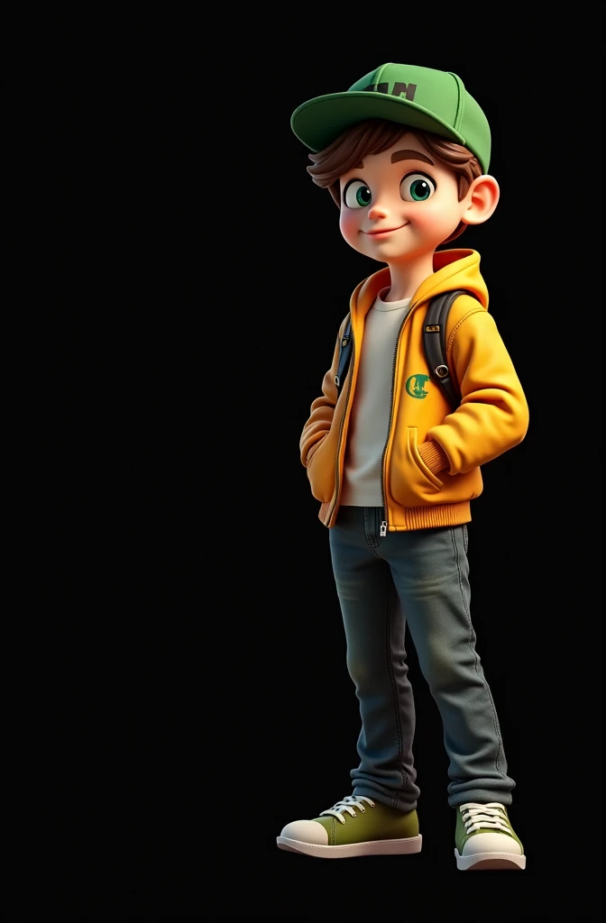 change the color of the character&#39;s jacket to green