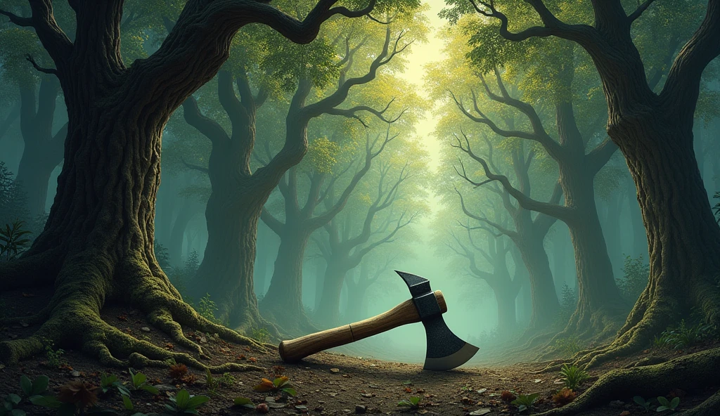 biblical history,
 that the axe was already at the root of the trees, and every tree that did not bear good fruit was cut down and thrown into the fire.
