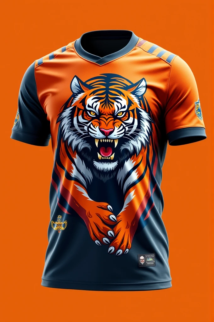 a tiger football shirt