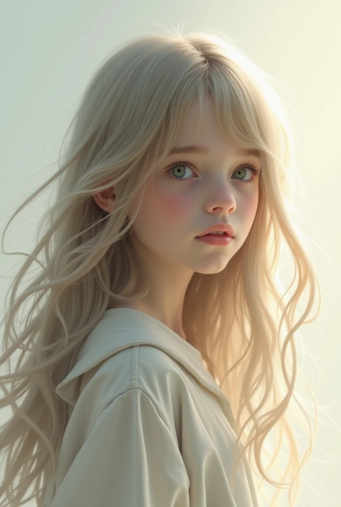 Make a boy with long hair