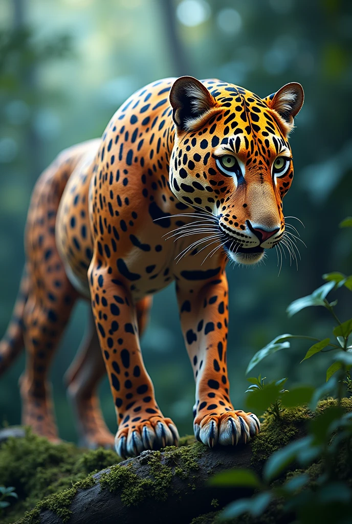 Molecular level of a jaguar