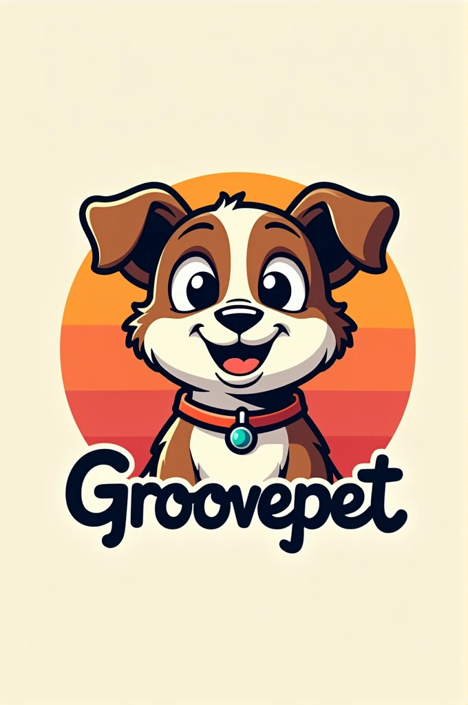 logotivo groovepet cool cool dog cool letter