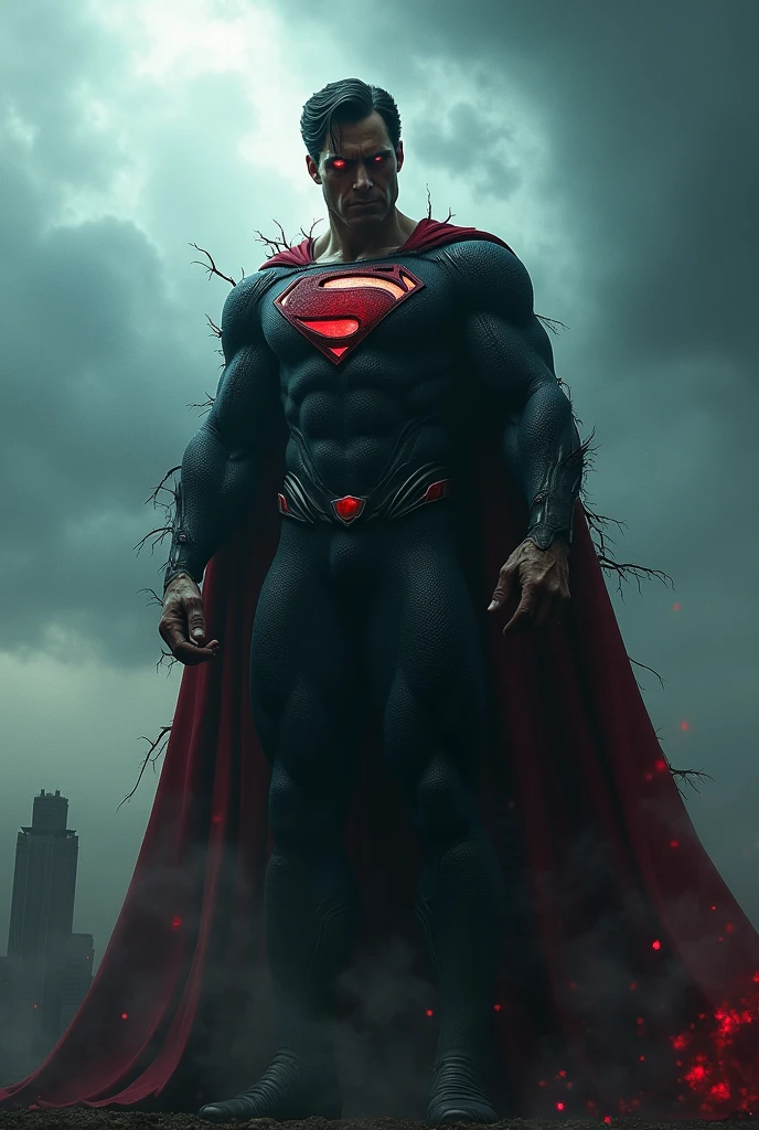 A superman is possessed by a evil spirits