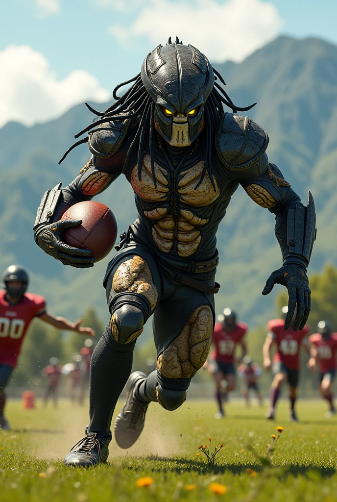 Yautja Predator, play football in Argentina
