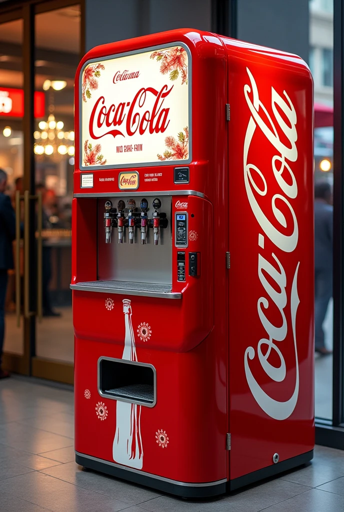 Coca Cola soft drink dispensing machine
