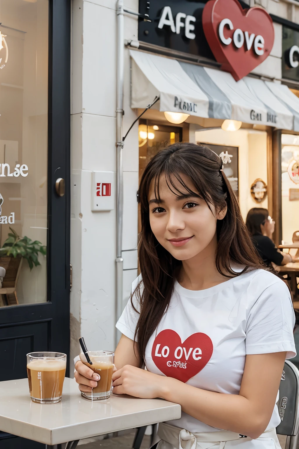 Love cafe logo