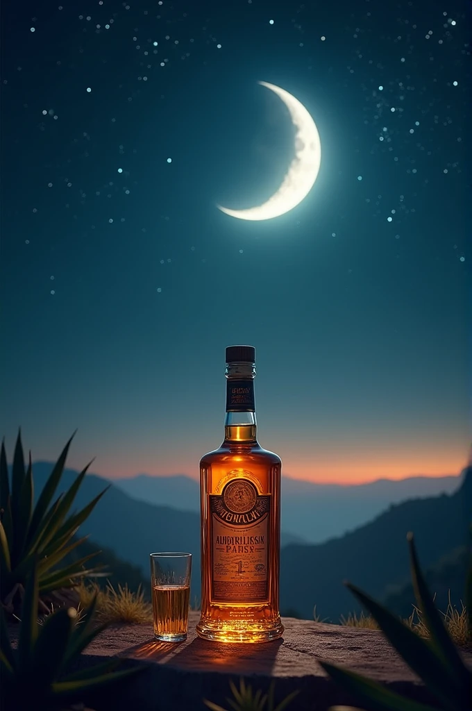 Tequila and the moon 