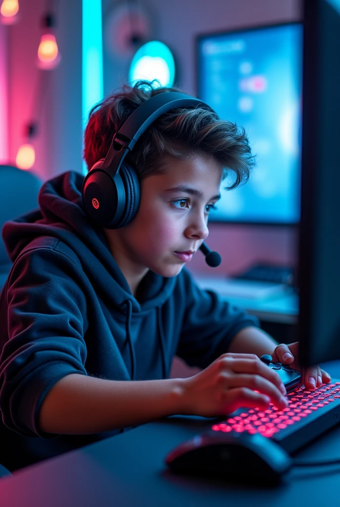 CREATE A COVER FOR YOUTUBE WHERE THERE IS A GAMER BOY PLAYING ON THE PS4 AND HAS "KANEKIRD" as a name and it should be 2048 × 1152 pixels