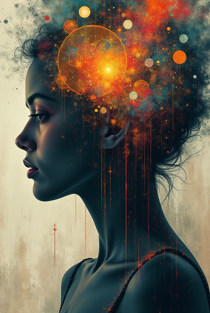 An image about the psychology of learning that has as title: Beyond a simple look, and name: Maria Fernanda Aguirre Ramirez