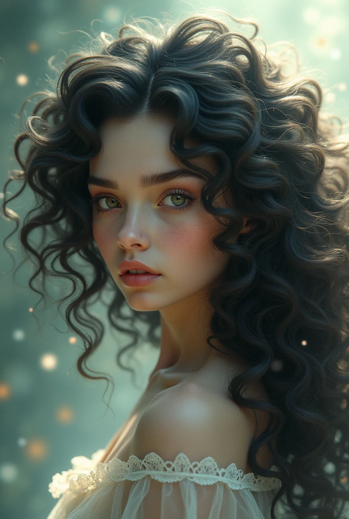I want mey hair Curly with upper y