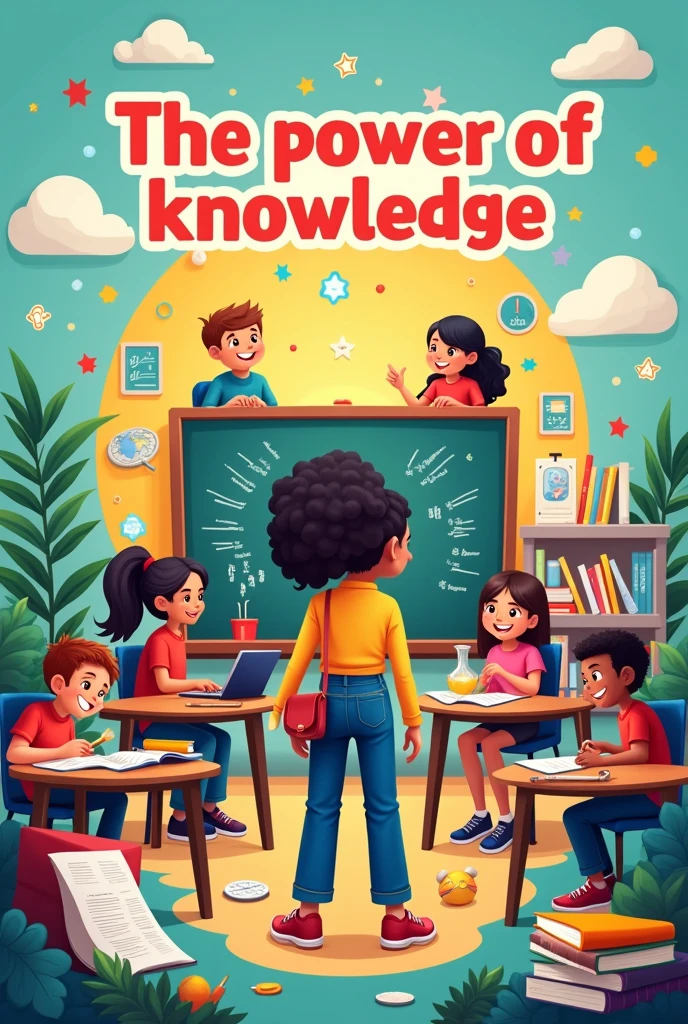 a poster themed education