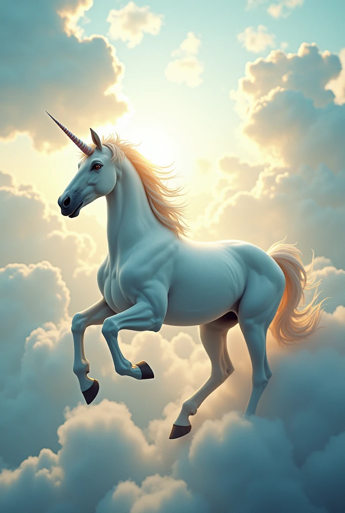 Make a unicorn in the sky