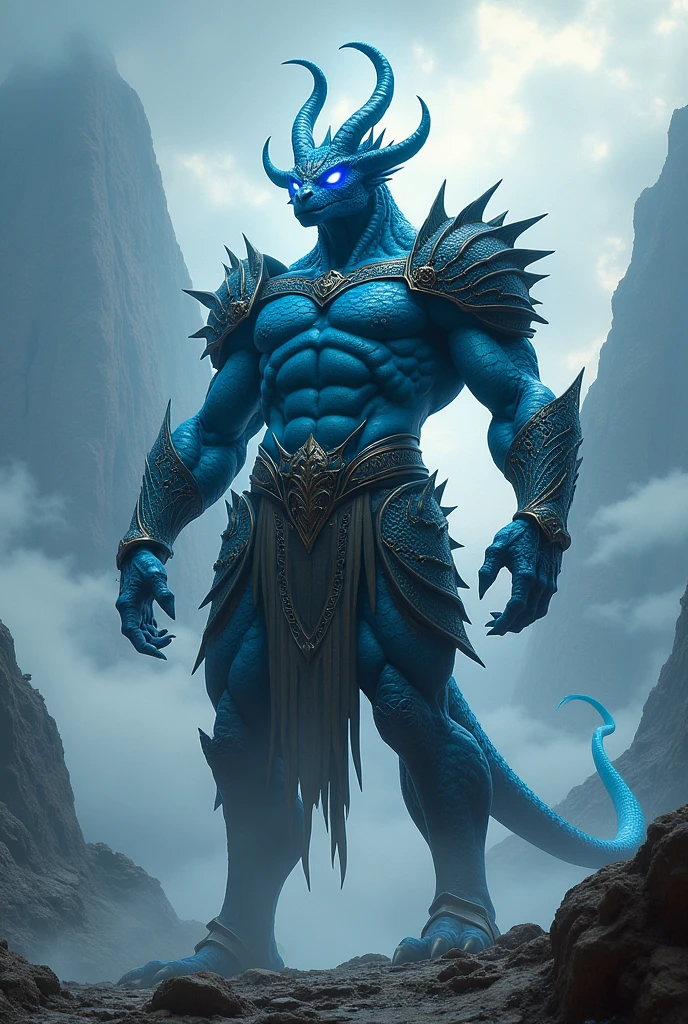 Dragonborn blue