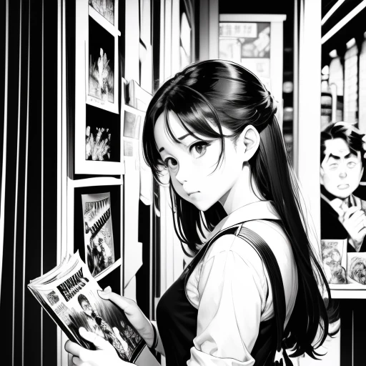 Black and White、Comics、comics、