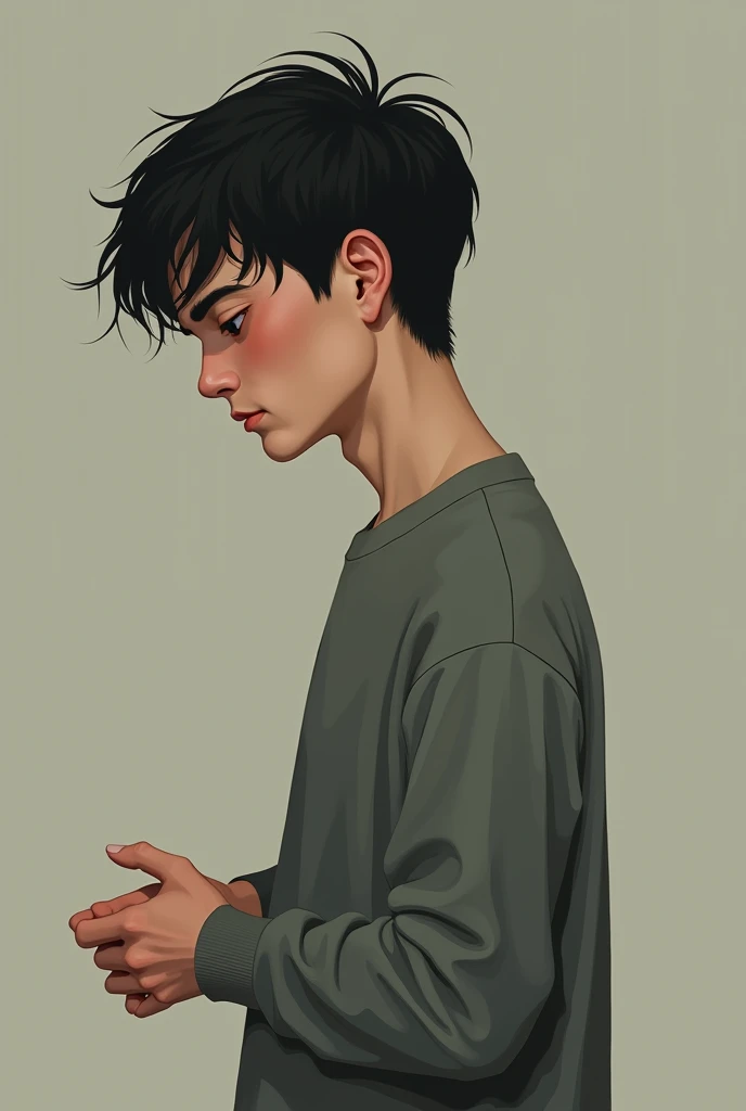 Ft of a shy man
