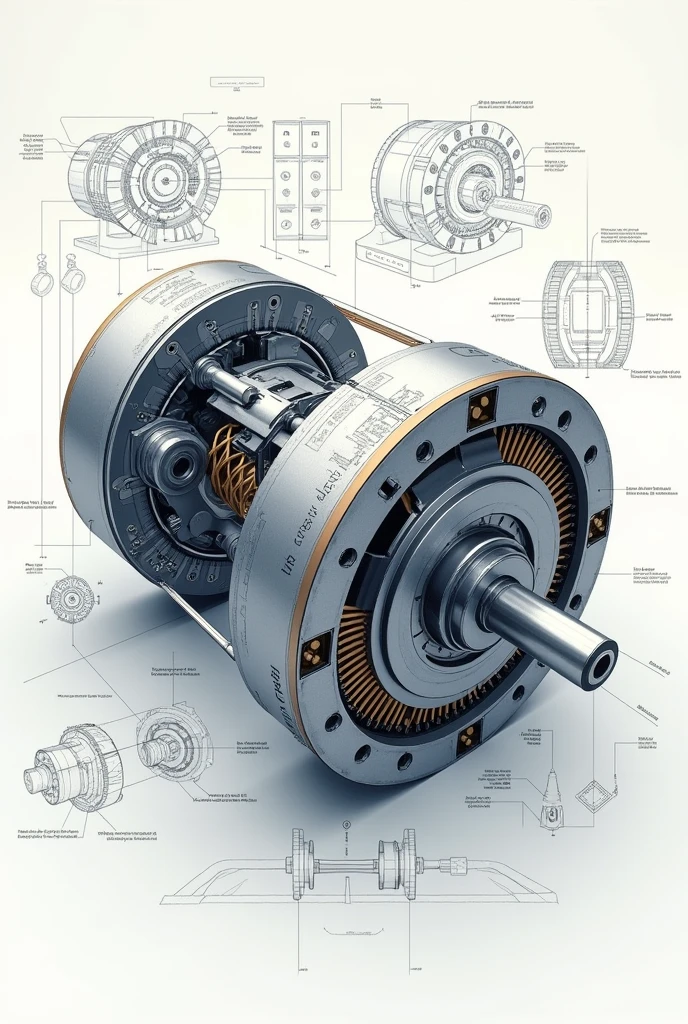 Design of brushless motor