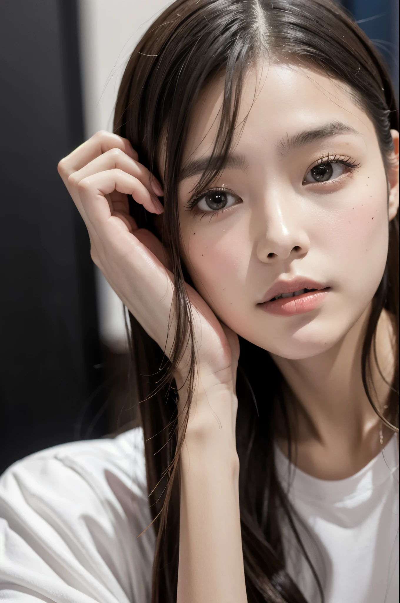 one person's, Simple Background、Magazine Cover