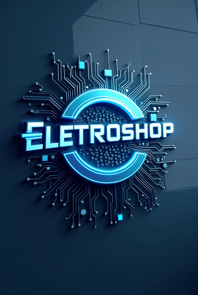 Logo with the name EletroShop