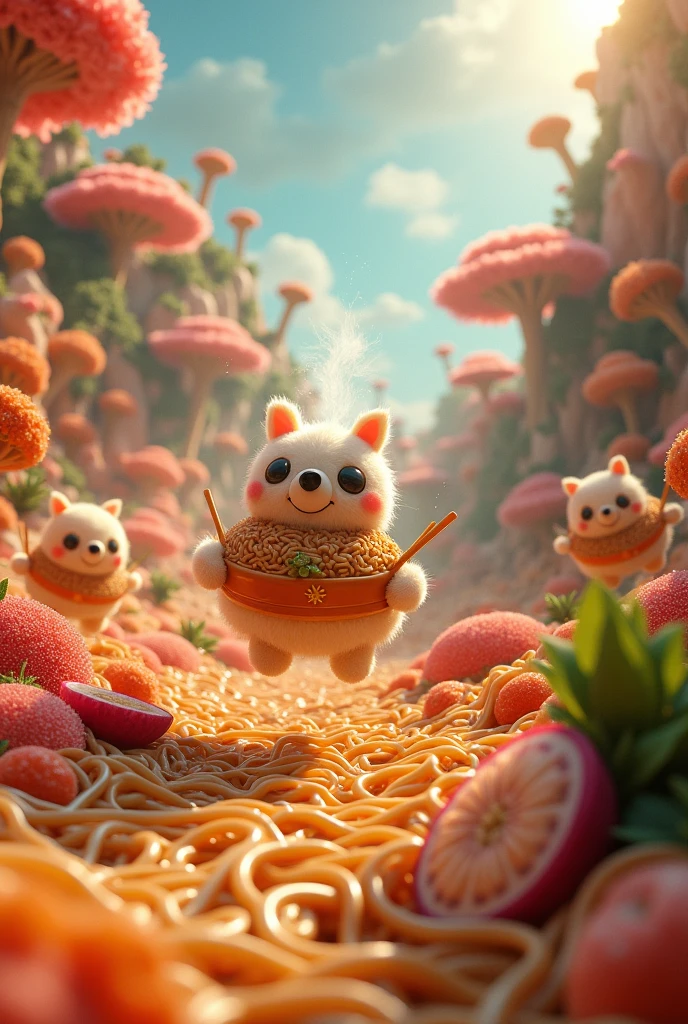 ramen Dreamland delicious sleepy fun