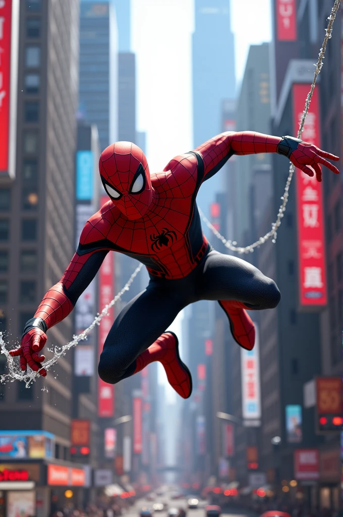 Spiderman 2 ps5 miles morales swing
