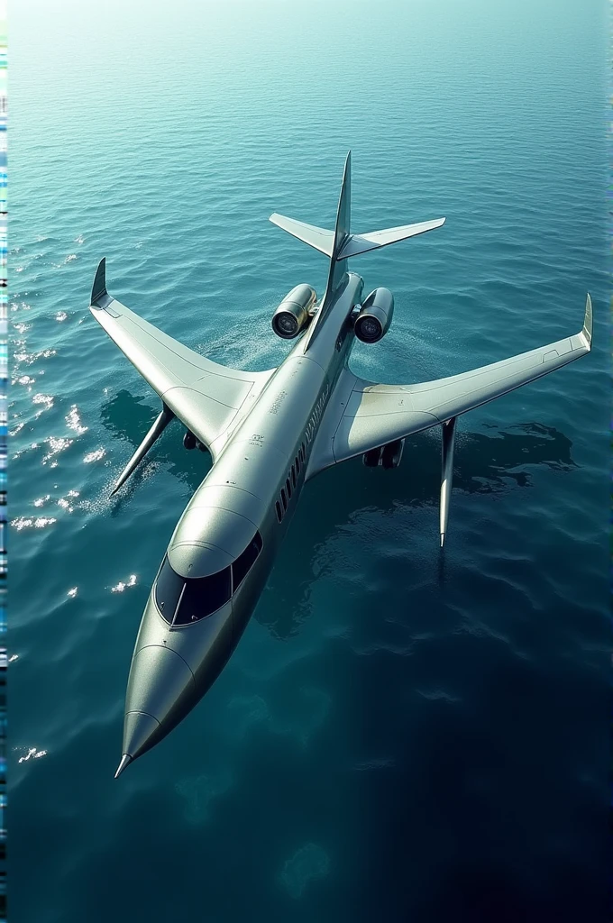 Create an private jet that swims underwater