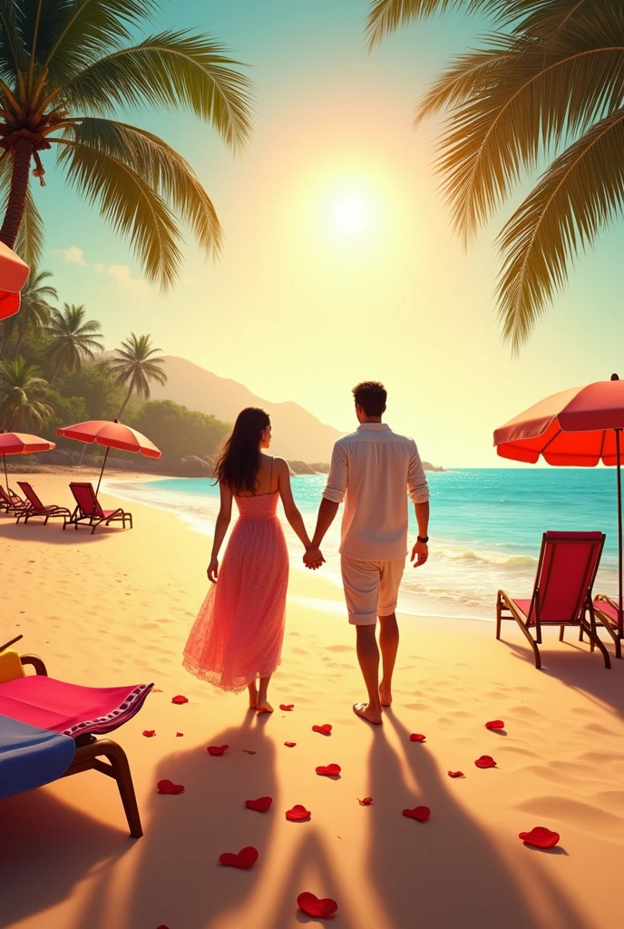 Valentine's day in goa beach