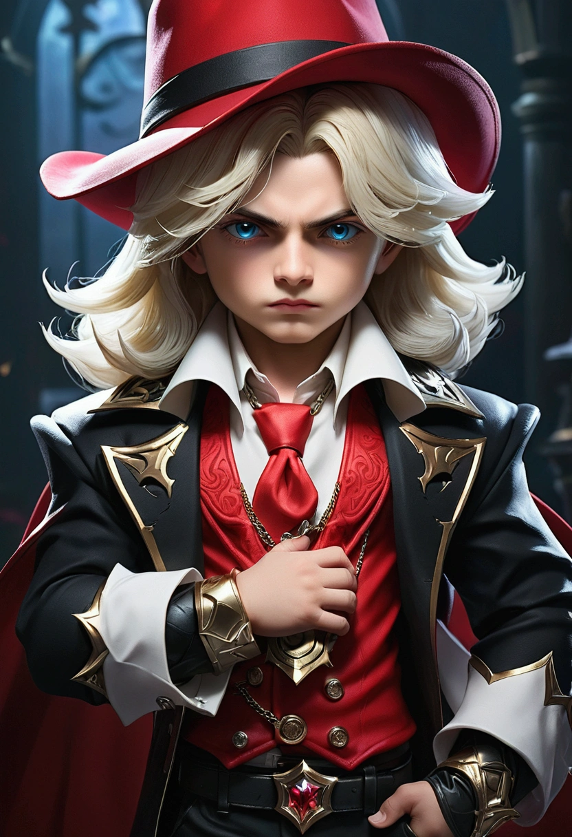 Alucard from mobile legends turn into baby
