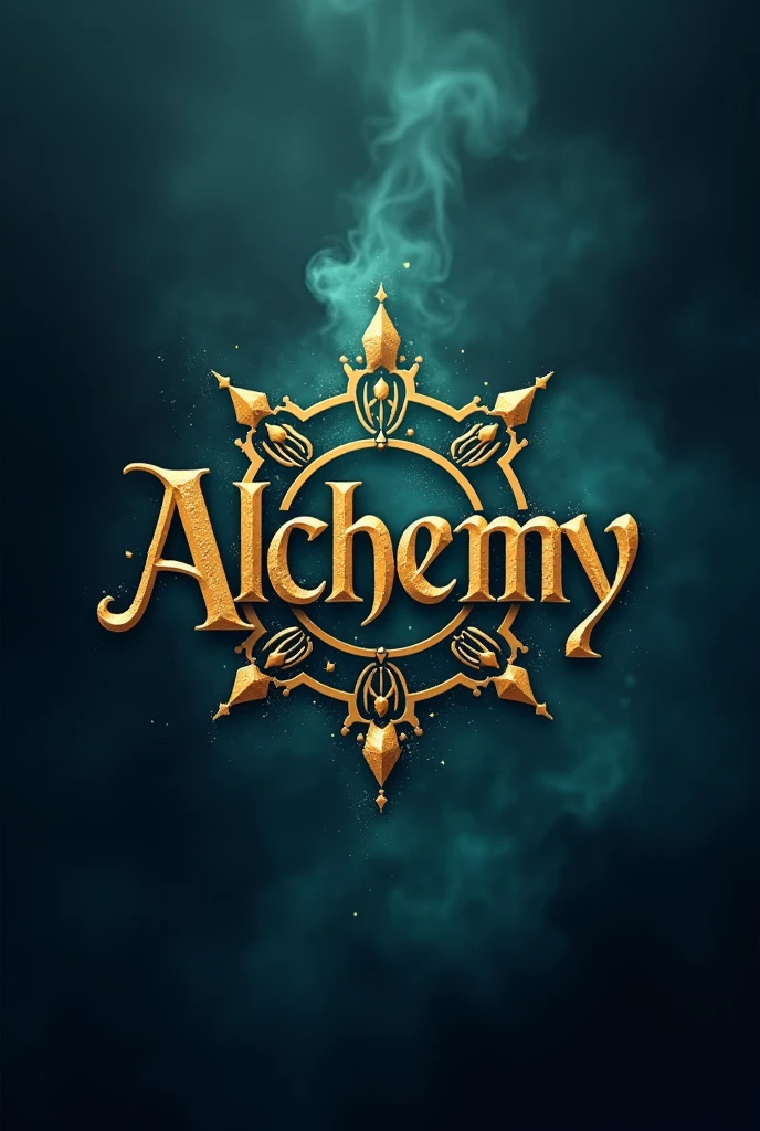 create a logo from the name alchemy store