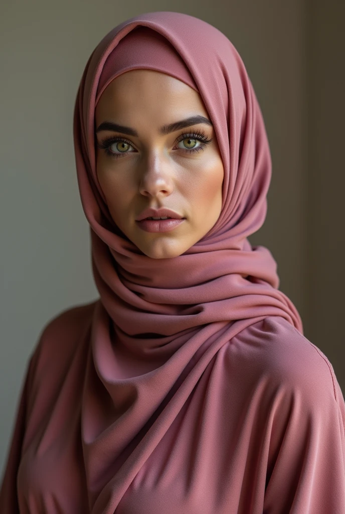 hijab girl show big tits