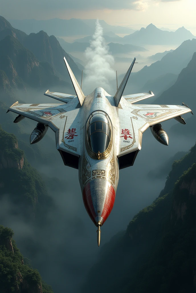 Create an chinese looking jet for samurai