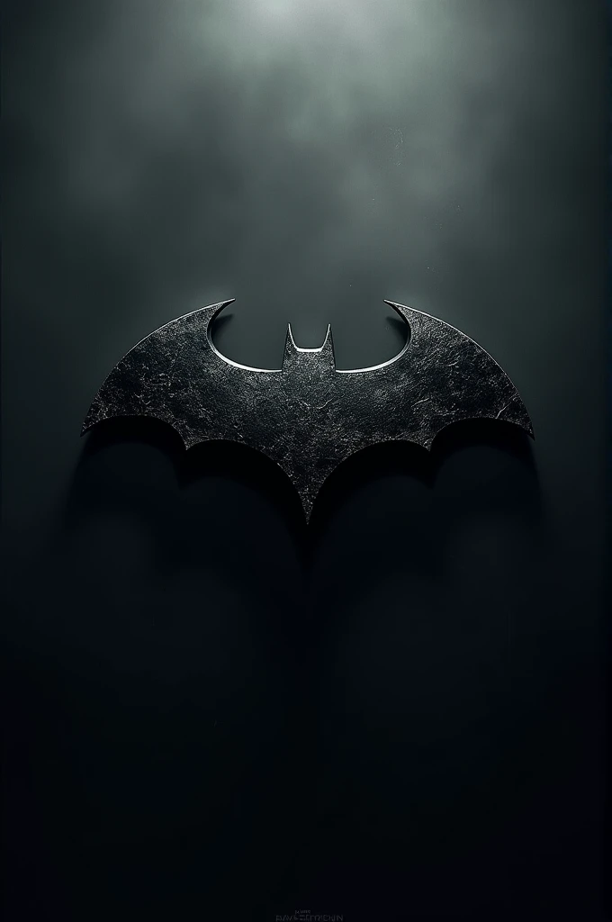 Batman logo dark