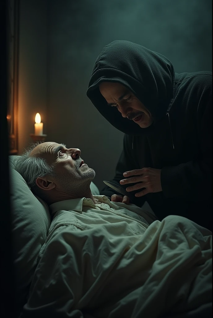 Images about Poe's tale of the tell-tale heart, but that represent some of the scenes of the story