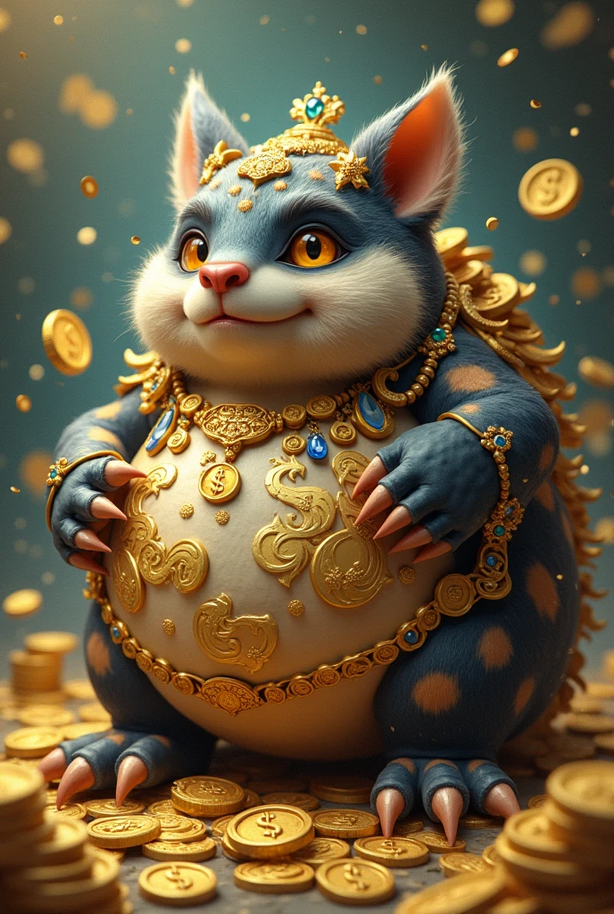Create an animal full of money