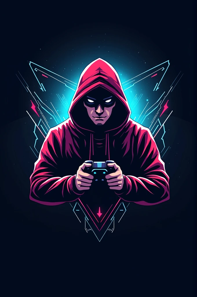make me a gamer logo about gaming make it unique